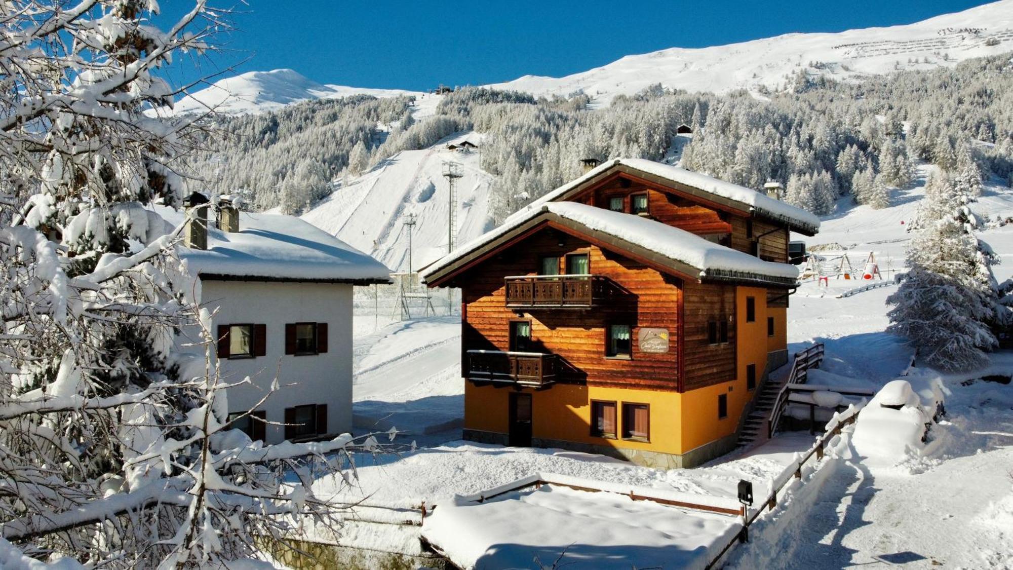 Chalet Girasole Livigno Buitenkant foto